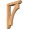 Ekena Millwork Westlake Slat Smooth Bracket w/ Offset Brace, Western Red Cedar, 5 1/2"W x 26"D x 38"H BKT0604X26X38WTL06SWR - alternate 1